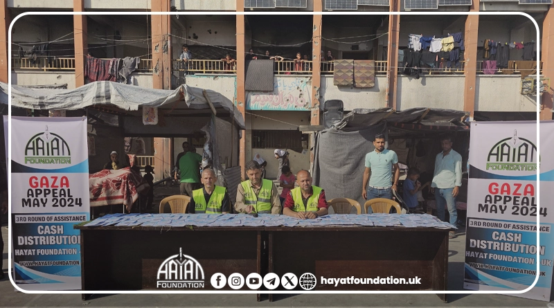 Hayat Foundation Brings Hope To 400 Families in Northern Gaza